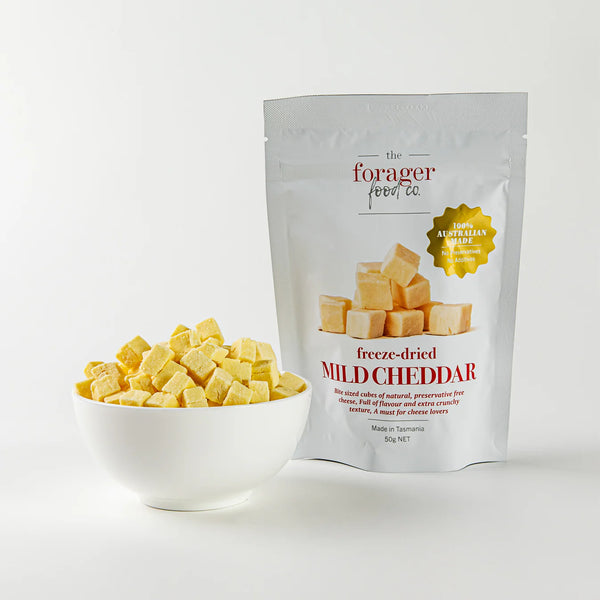 Forager Foods Freeze Dried Mild Cheddar Cheese