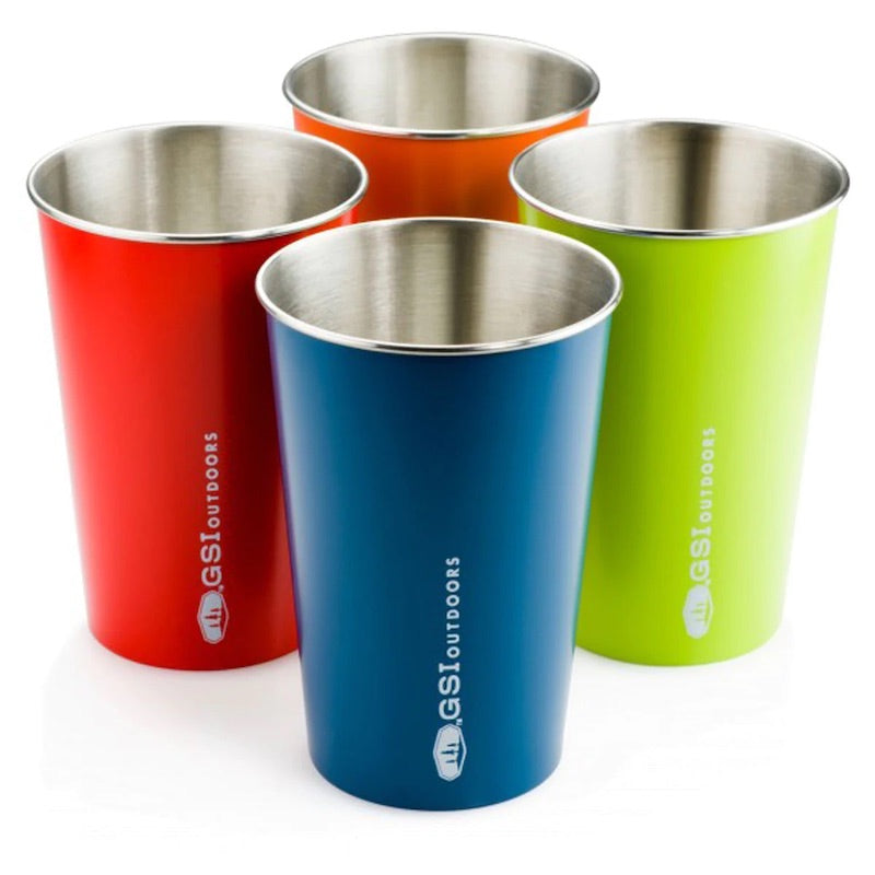 GSI Glacier Stainless Pint Set 500ml - Multicolours