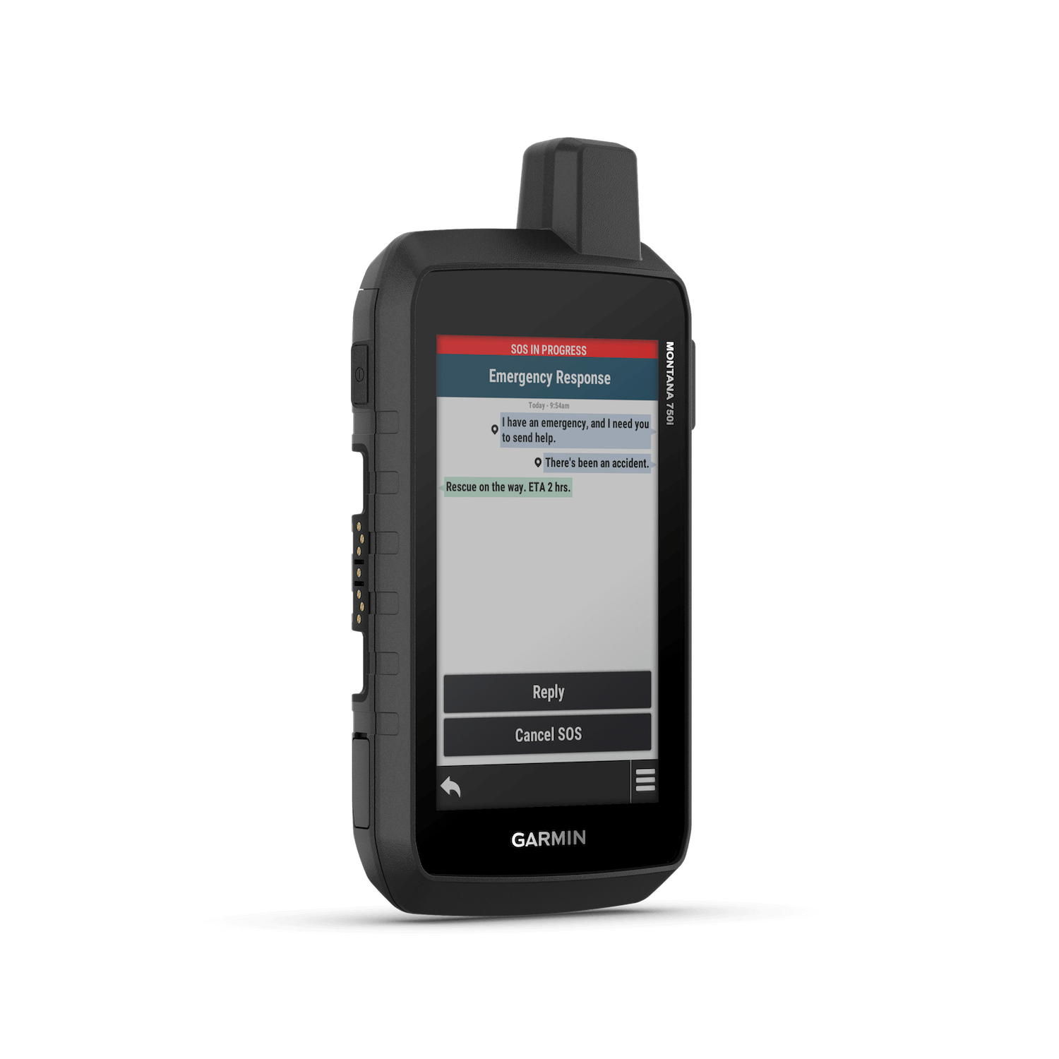 Garmin Montana 750i inReach Handheld GPS - SOS 4