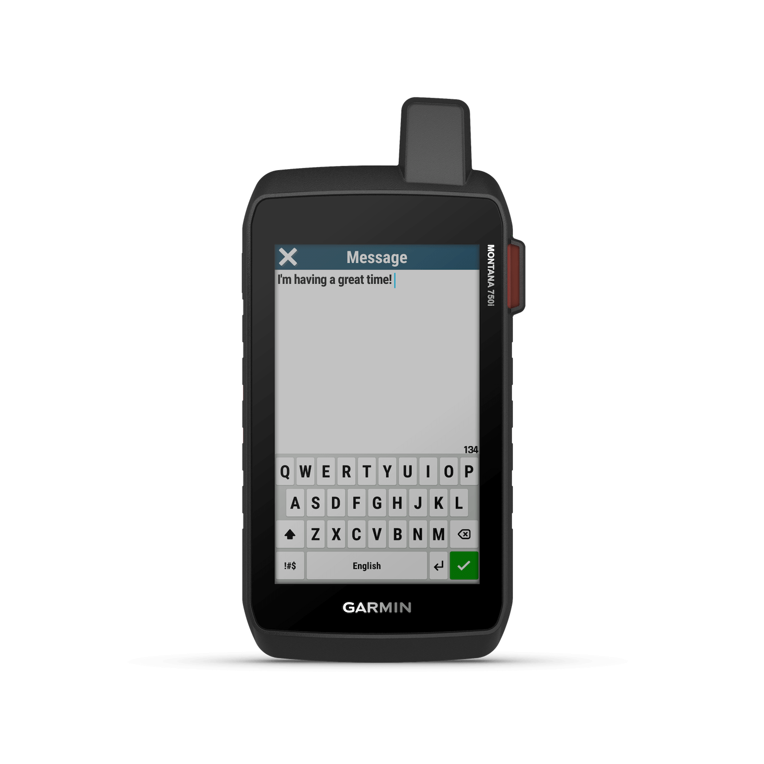 Garmin Montana 750i inReach Handheld GPS - Keyboard 2
