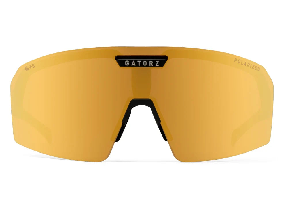 Gatorz Havok Polarised - Black Cerakote Gold Front 6