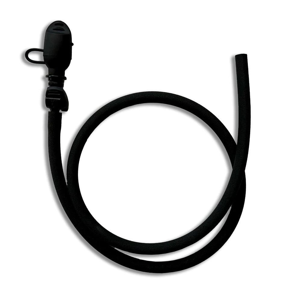Hardside Hydration Hose with Bite Valve - Black Insulated 2