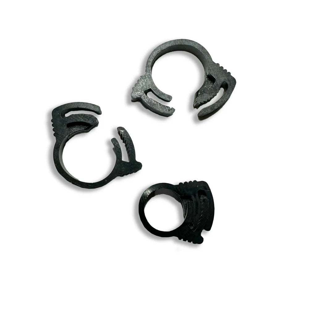 Hardside Hydration Hose Clamps