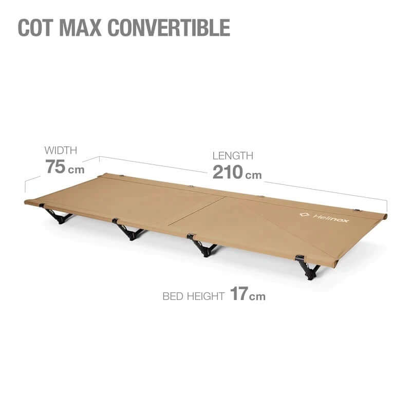 Helinox Camping Cot Max Convertible - Specifications 3