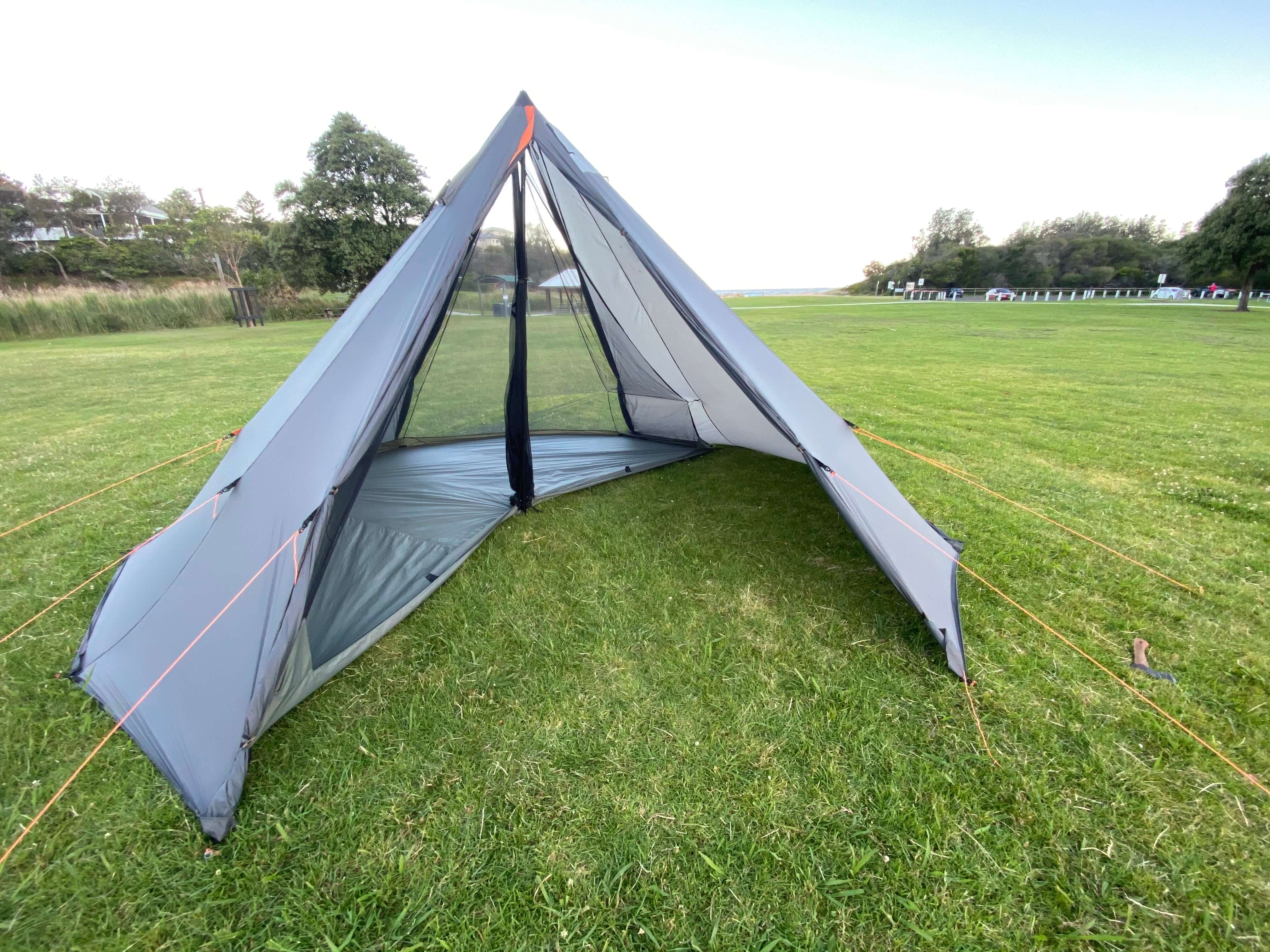 PAST Outdoors Originals UL6T Tipi Half Liner Mesh Nest 2