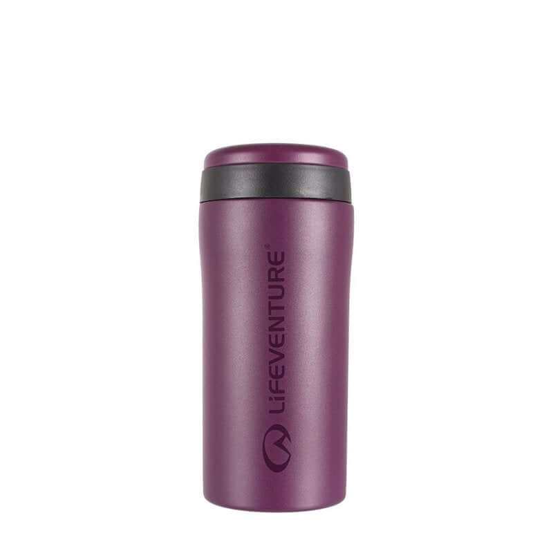 Lifeventure Thermal Mug 300ml - Matt Purple 4