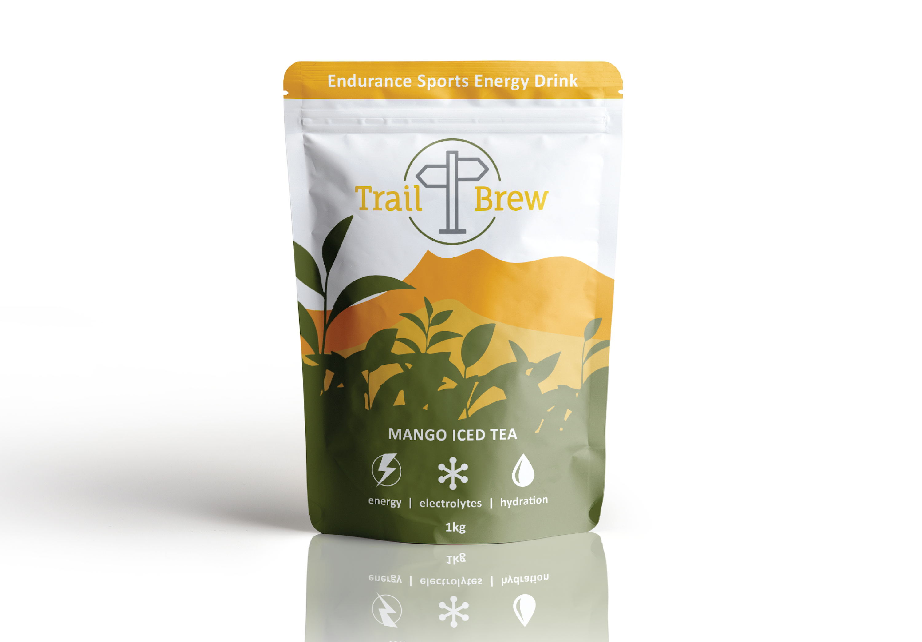 Trail Brew Mango Iced Tea (1kg) Energy + Electrolytes