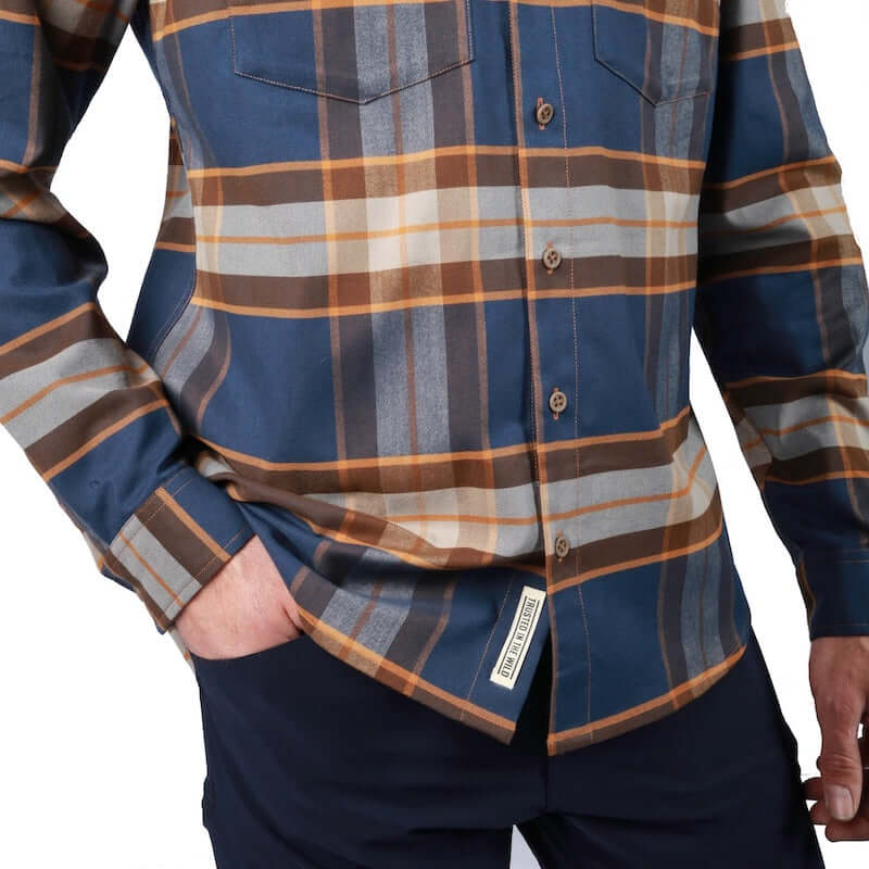 Mont Franklin Tech Flannel Mens Shirt