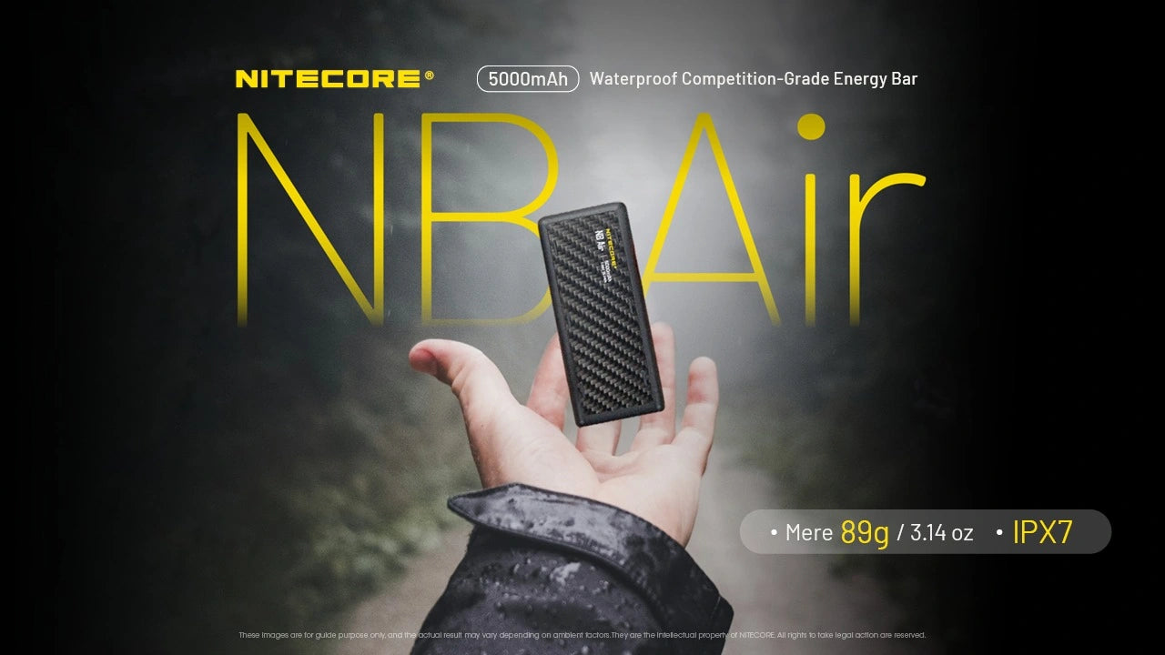Nitecore NB Air Ultra-Slim Portable Power Bank – 5,000mAh