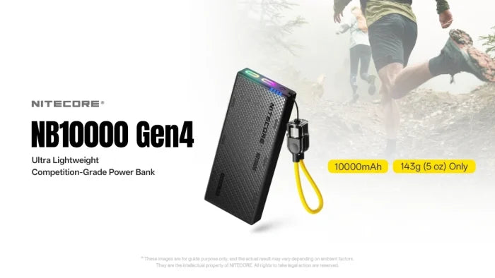 Nitecore NB10000 Gen4 10,000mAh Waterproof Power Bank