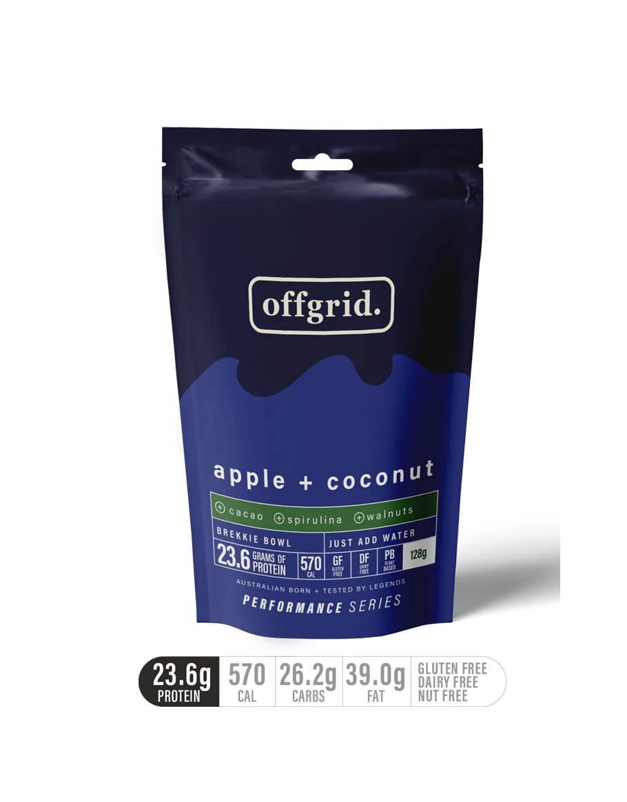 Offgrid Performance Series Breakfast Bowl Apple + Coconut
