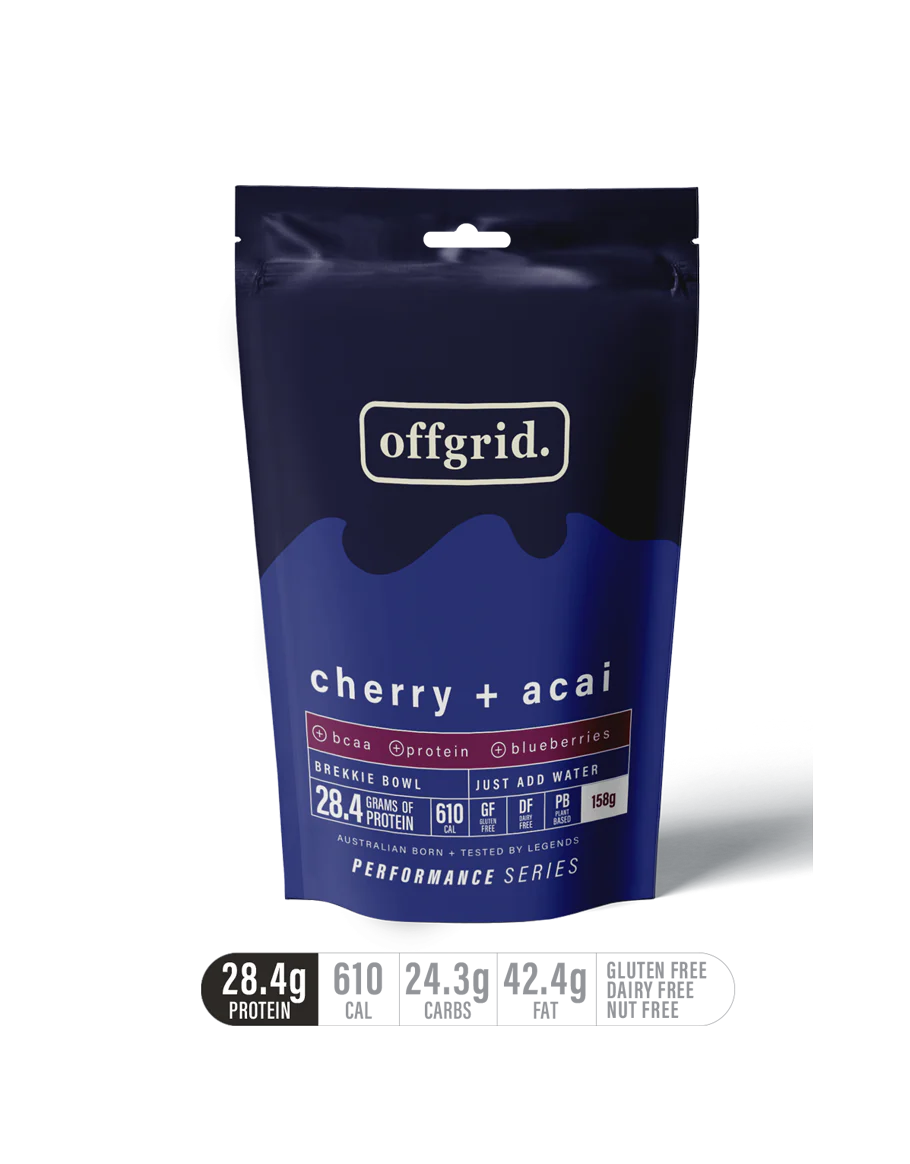 Offgrid Performance Series Breakfast Bowl Cherry + Acai