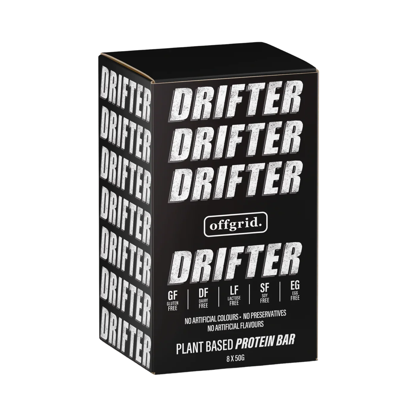 Offgrid Drifter Plant Based Energy Bar 50g Box Closed 6