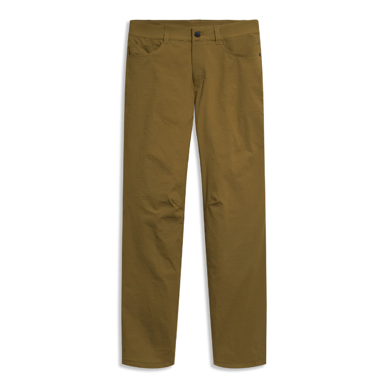 Brown pants on a white background