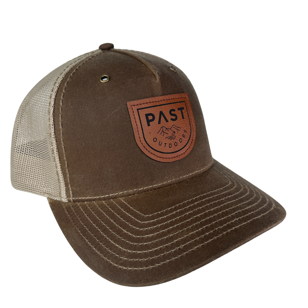 PAST Outdoors Originals 112 Hawthorne Trucker Hat - Buck Khaki 1