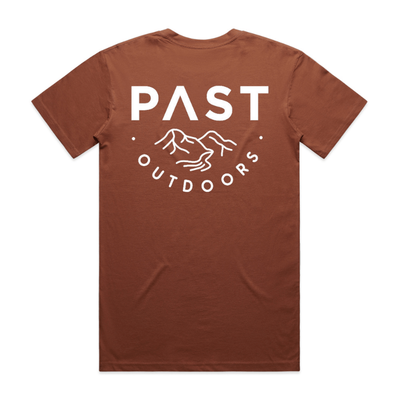 PAST Outdoors Originals Printed T-Shirt - Clay 4
