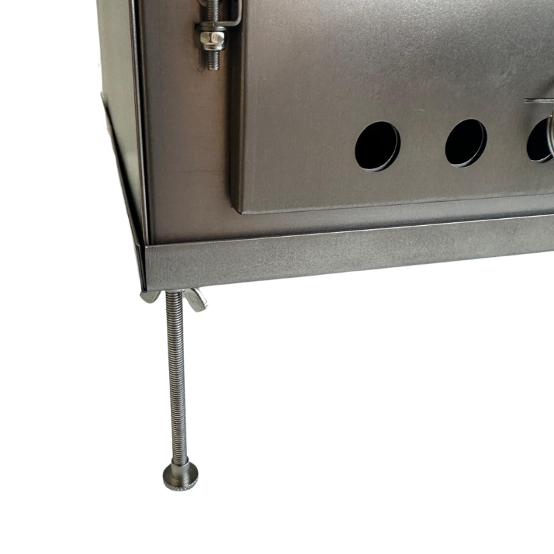 PAST Outdoors Originals Titanium Flatpack Fold-up Stove Large RENTAL 3
