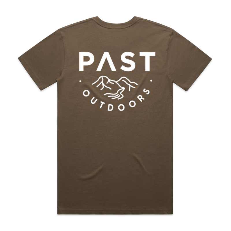 PAST Outdoors Originals Printed T-Shirt - Walnut 8
