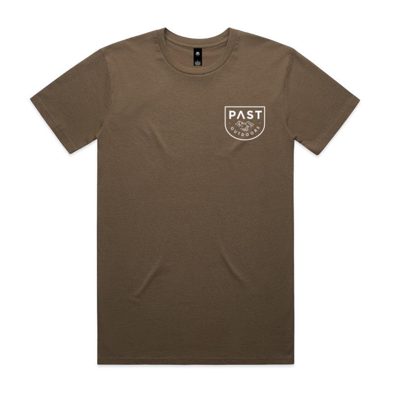 PAST Outdoors Originals Printed T-Shirt - Walnut 7