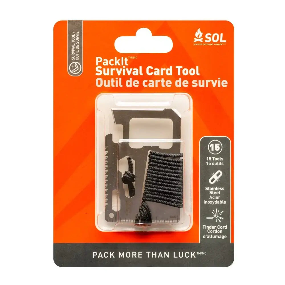 SOL PackIt Survival Card Tool 3