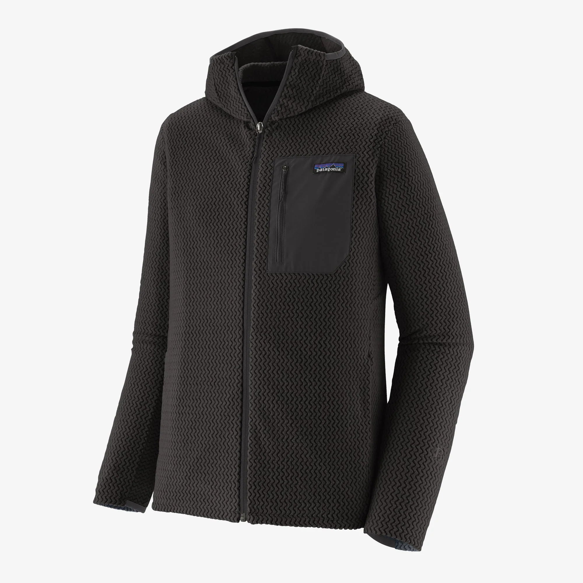 Patagonia Men's R1 Air Fleece Full-Zip Hoody - Black 6