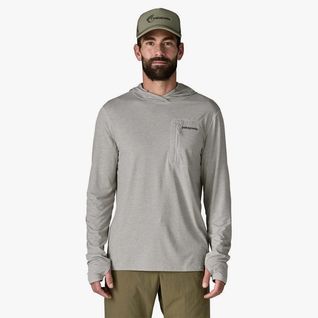 Patagonia Men’s Capilene Cool Sun Hoody - Fitz Roy Trout