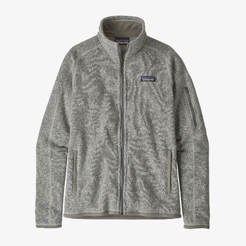 Patagonia Women's Better Sweater Fleece Jacket in Birch White