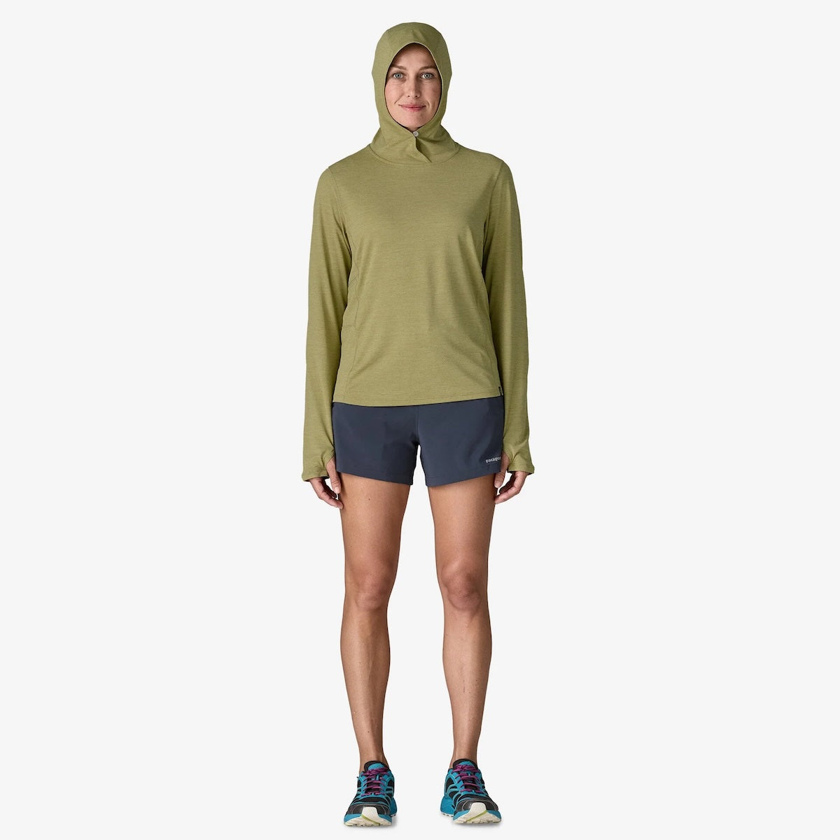 Patagonia Women's Capilene Cool Sun Hoody - Gumtree Green