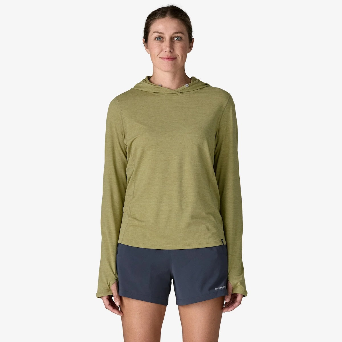 Patagonia Women's Capilene Cool Sun Hoody - Gumtree Green