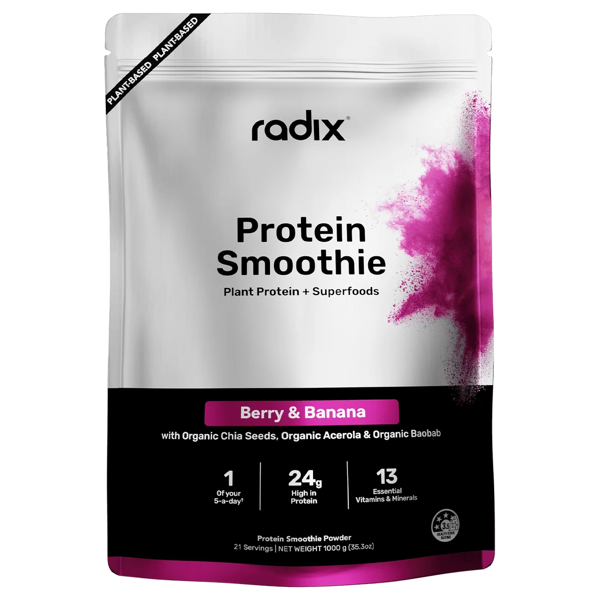 Radix Nutrition Plant Protein Smoothie