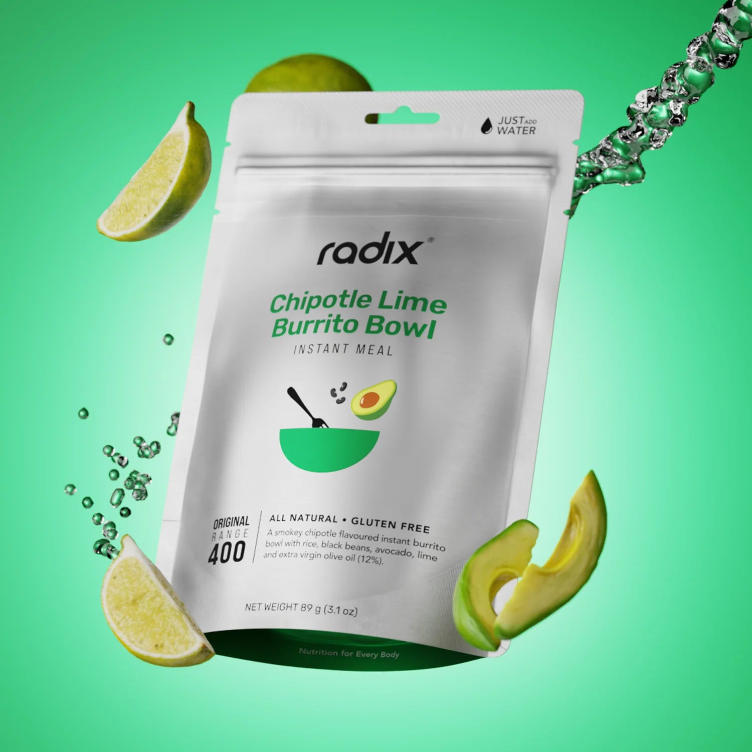 Radix Nutrition Original Meals v9 400 Kcal