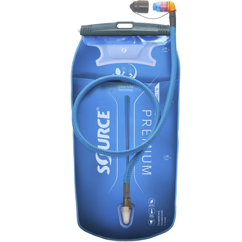 Source Widepac Premium Hydration Bladder Alpine Blue 2023