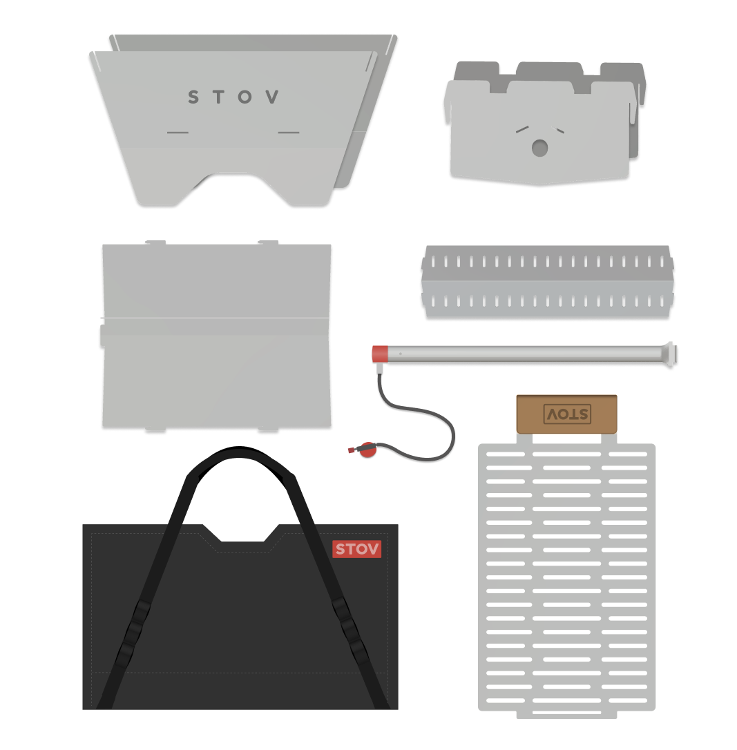 STOV BBQ Portable Gas BBQ 10