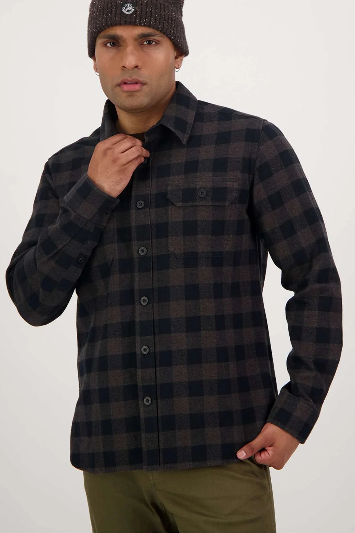 Swanndri Men's Taranaki Tailor Long Sleeve Shirt