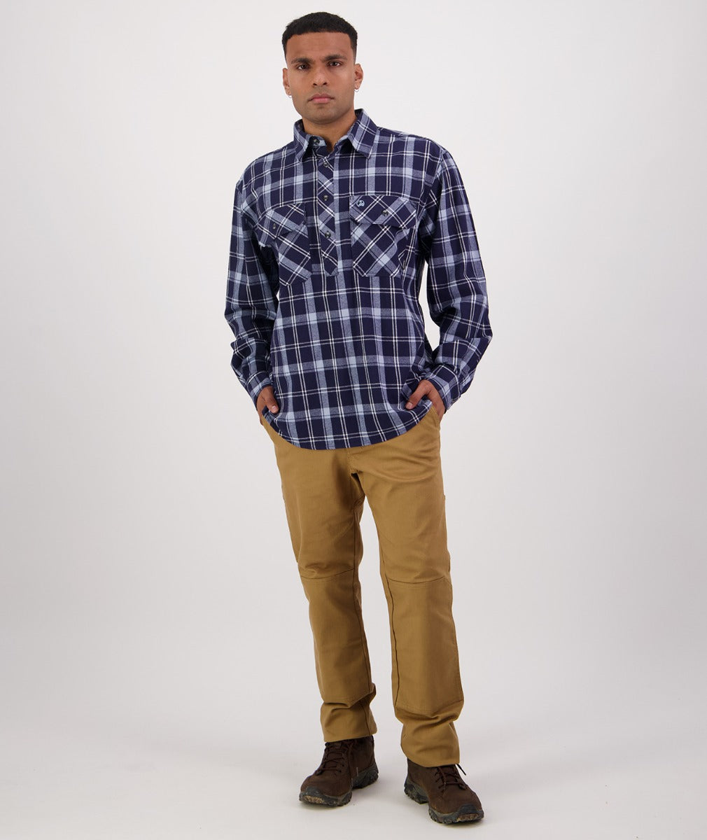 Swanndri Men's Barn Yarn Dye Shirt