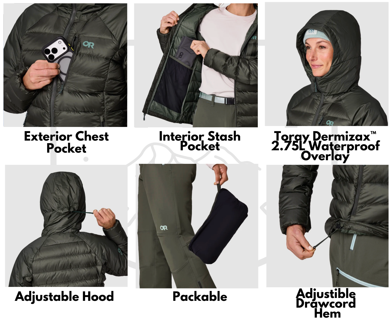 Outdoor Research Women's Helium Down Hoodie