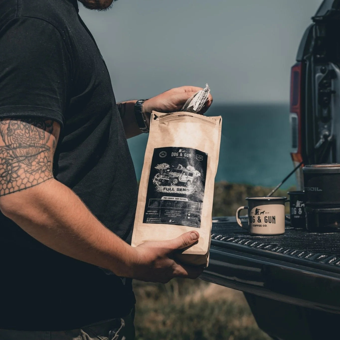 Dog & Gun Naked Pre-Loaded™ Drip Filters - 40 Pack