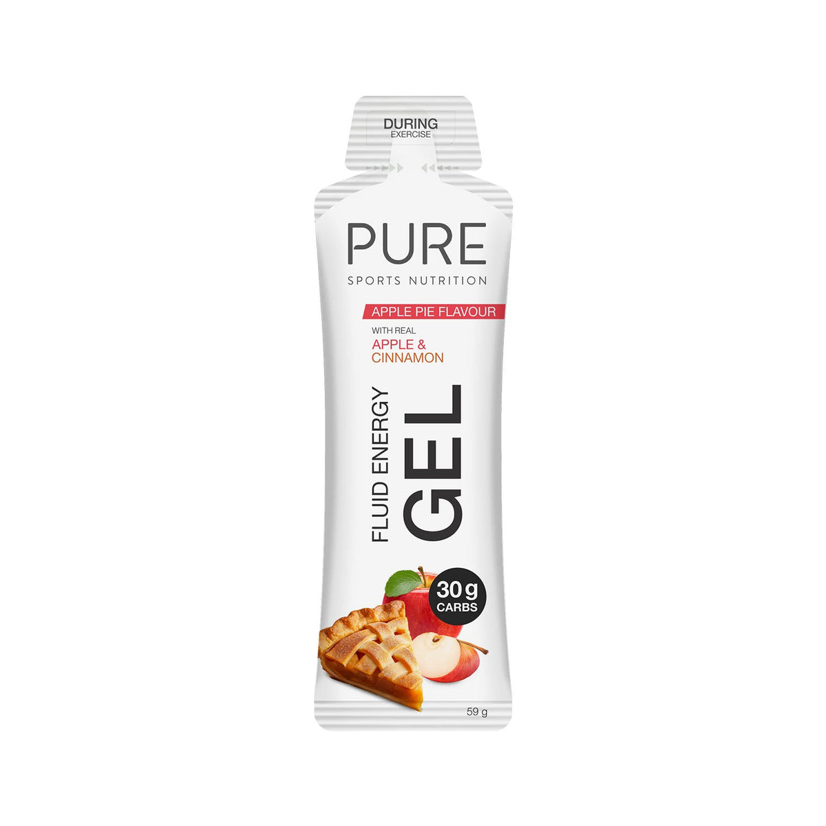 PURE Fluid Energy Gel Box of 18 - Apple Pie
