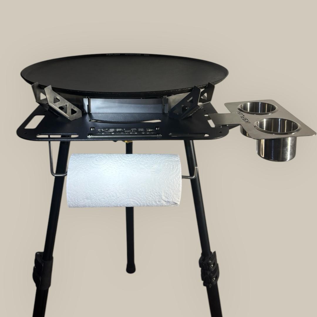 iksplor_accessory_paper_kitchen_towel_holder on a bbq