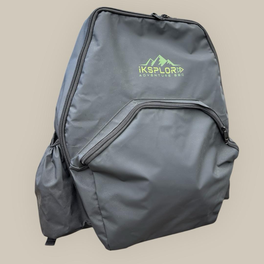 iksplor_bbq_portable_adventure_that fits inside_a_backpack