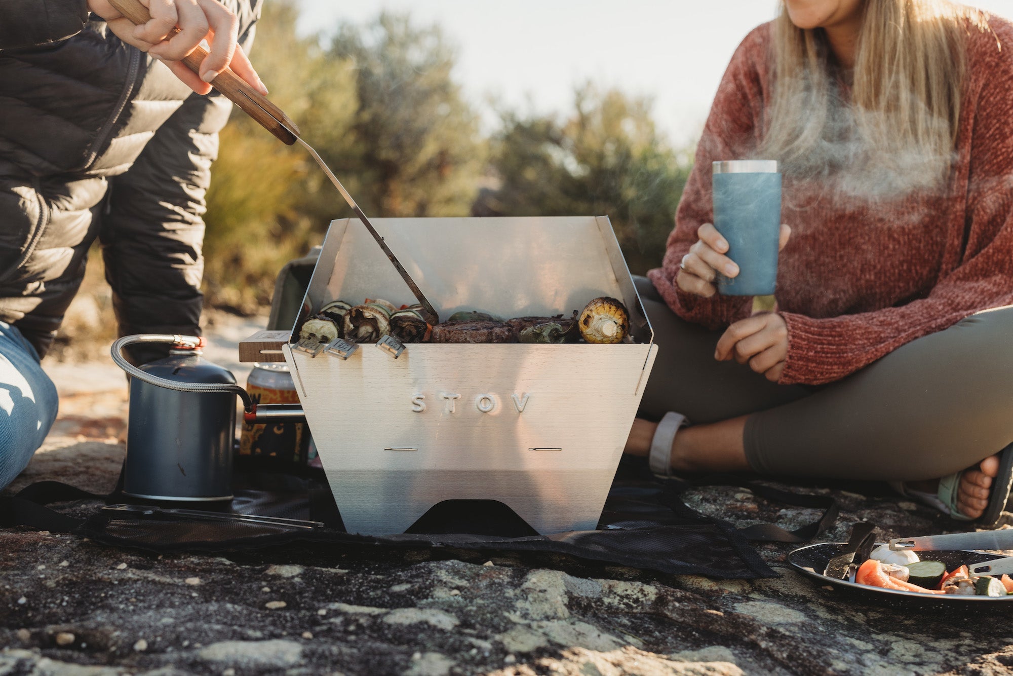 STOV Windshield - Made for the STOV BBQ