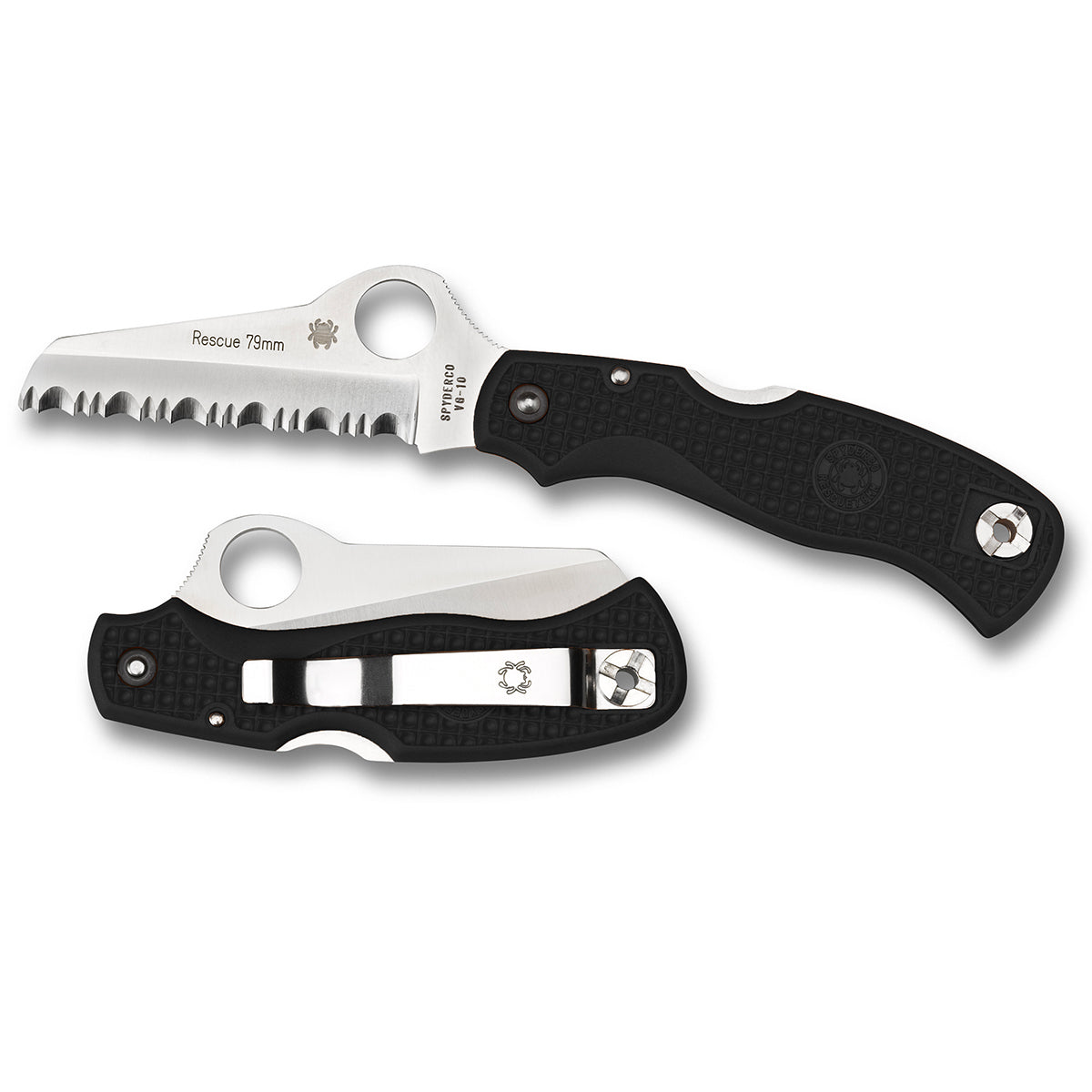 Spyderco Rescue Knife 79mm Lightweight