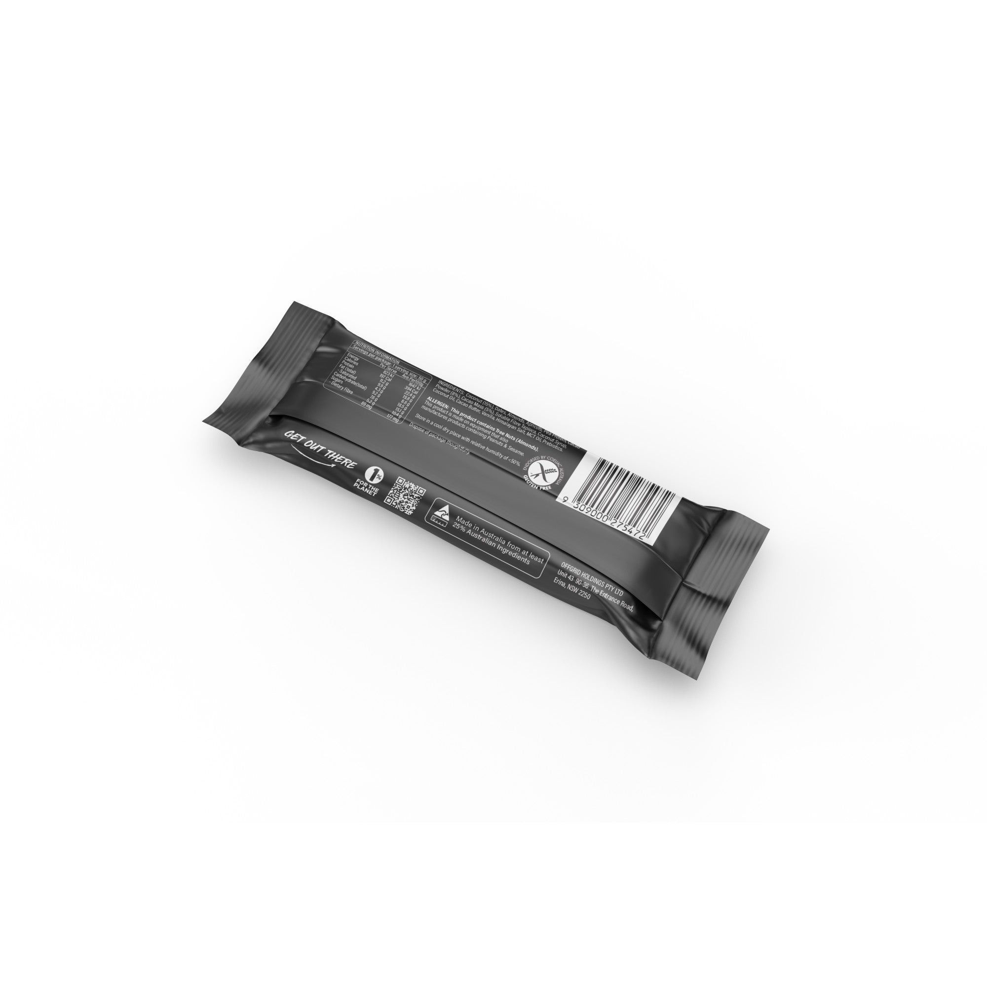 Offgrid Drifter Plant Based Energy Bar 50g 2