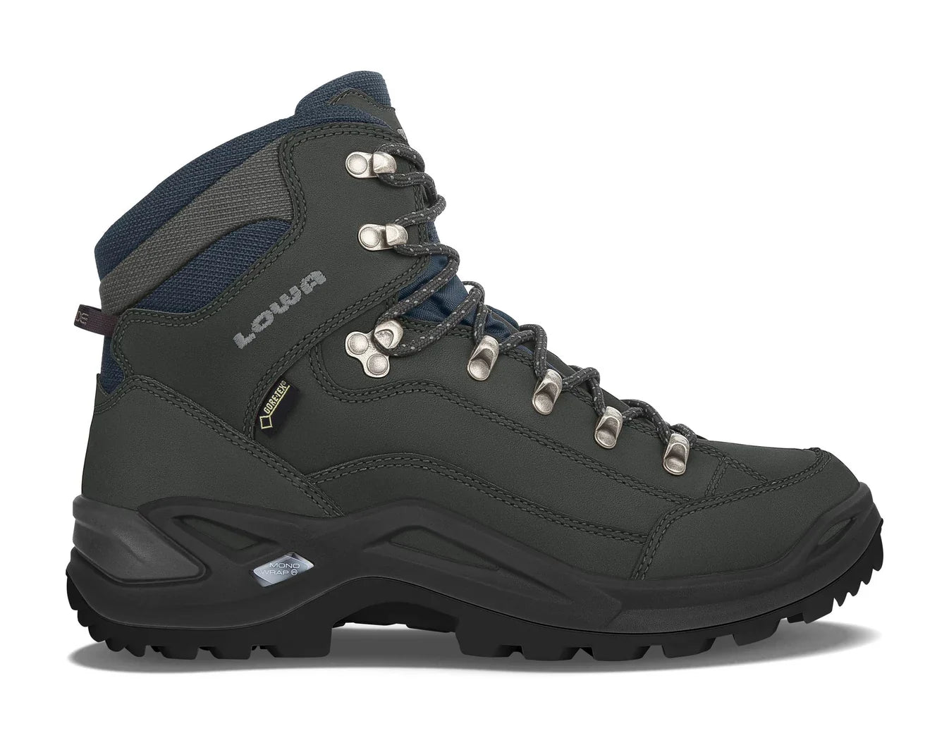 LOWA Renegade GTX Mid Wide Mens Boot - Dark Grey 2