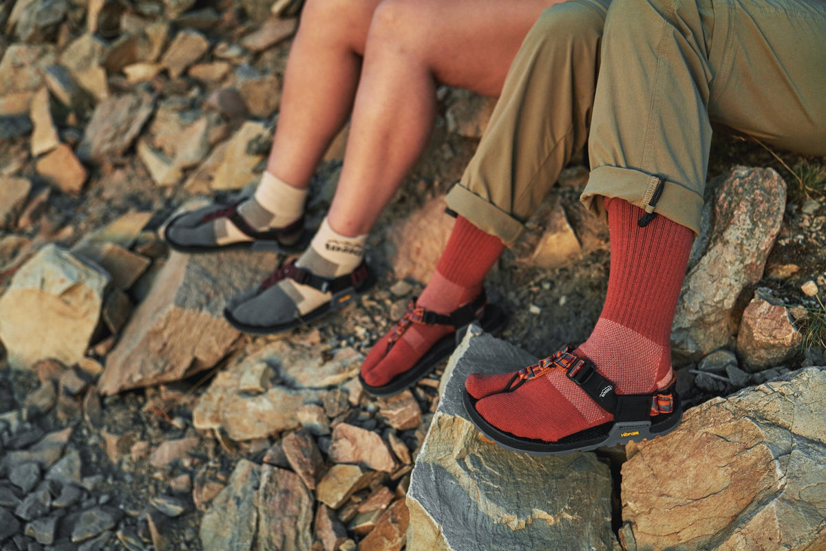 Bedrock X Injinji Performance Split-Toe Socks Crew 3