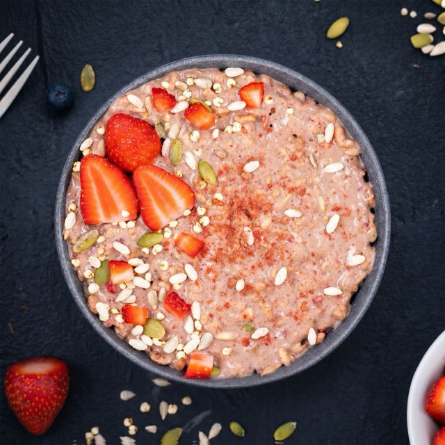 Radix Ultra Dairy Breakfast 800kcal - Strawberries and Cream Bowl 16