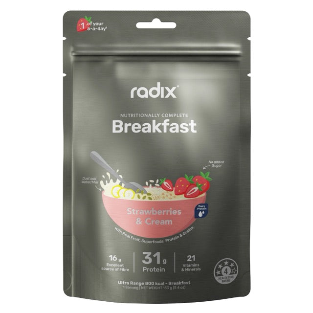 Radix Ultra Dairy Breakfast 800kcal - Strawberries and Cream 14