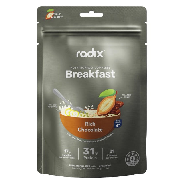 Radix Ultra Dairy Breakfast 800kcal - Rich Chocolate 17