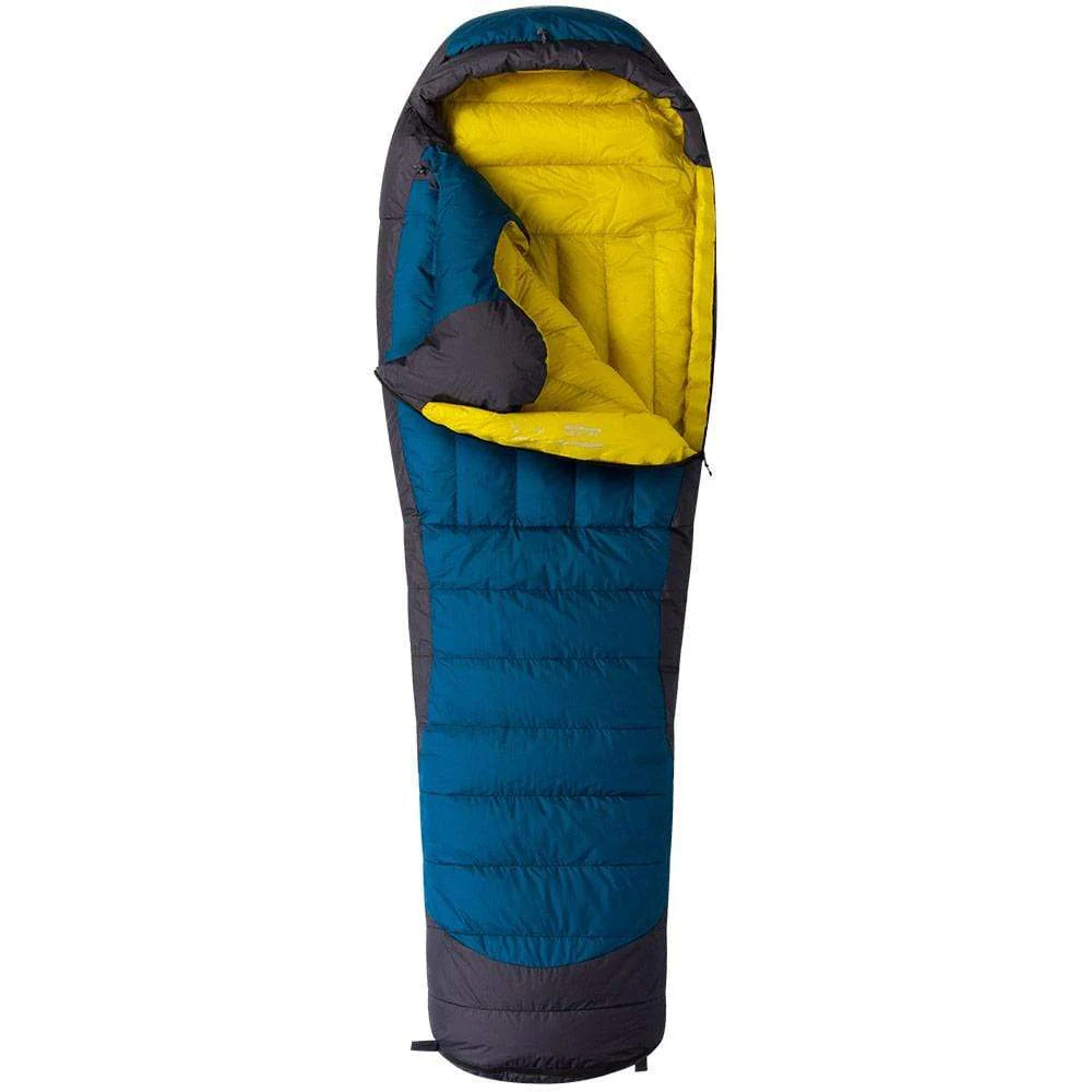 Mont Brindabella sleeping bag with the front open