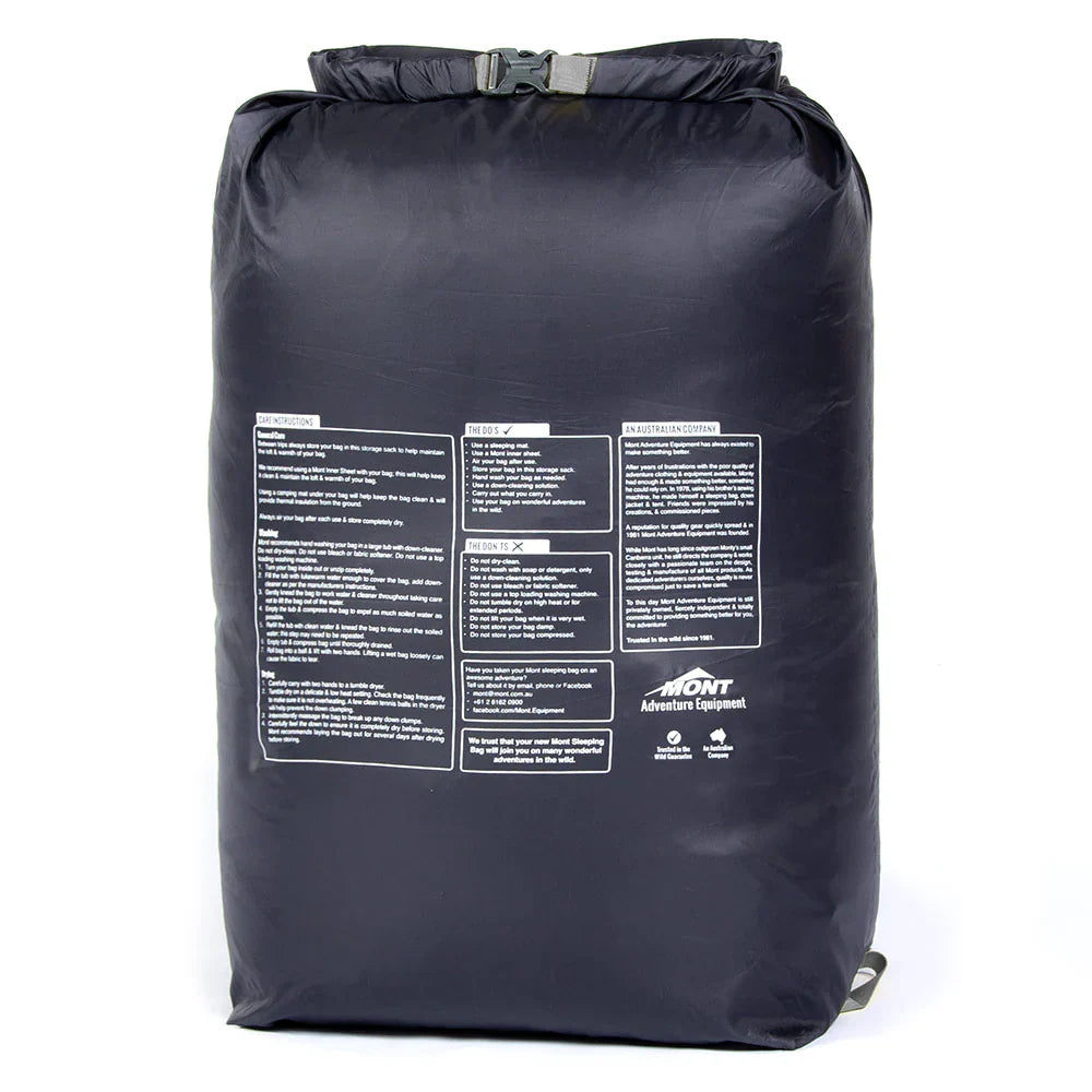 Mont Zero Ultralight 12°C to 6°C Down Sleeping Bag 5